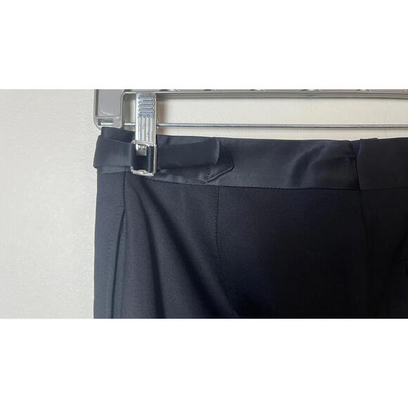 OFFICINE GENERALE PARIS TUXEDO STRAIGHT LEG PANTS STRAPS 36 - Picture 7 of 10